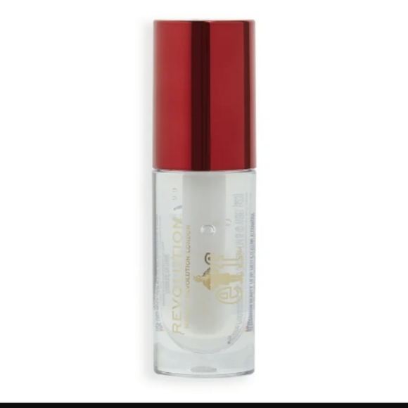 Revolution x Elf ™ "Nutcracker" Clear High Shine Lip Gloss - Picture 3 of 8